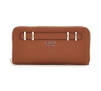 GUESS Porte-monnaie marron pour femme - Gregoria SLG Large Zip Around Wallet L Cognac 325203