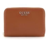 GUESS Porte-monnaie marron pour femme - Laurel Zip Around Wallet Cognac 286762