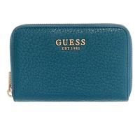 GUESS Porte-Monnaie Marsha SLG Medium Zip Around Wallet Teal Bleu pétrole
