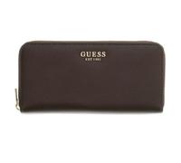GUESS Porte-Monnaie Melody SLG Zip Around Wallet Brown Marron foncé