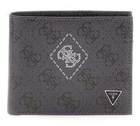 GUESS porte-monnaie Milano Bifold Double Wallet M Black / White