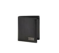 GUESS Porte-monnaie noir en cuir pour homme - New Boston Small Billfold Coin Wallet 236783
