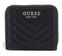 GUESS Porte-monnaie noir pour femme - Anning SLG Small Zip Around Wallet S 292218