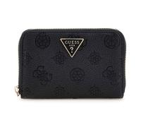GUESS Porte-Monnaie Cresidia II SLG Zip Around Wallet Black Logo Noir