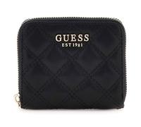 GUESS Porte-monnaie noir pour femme - Giully II SLG Zip Around Wallet M 325023