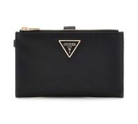 Guess Portefeuille organiseur femmes Laurel II Double zip Noir Taille unique