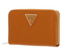 GUESS Porte-monnaie orange pour femme - Laurel SLG Medium Zip Around Wallet Pumpkin 246173