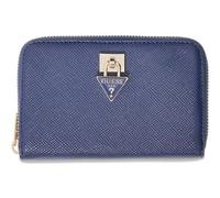 Guess Porte-monnaie Patsie SLG Zip Around Bleu marine