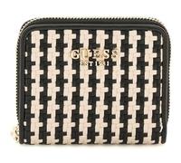 GUESS Porte-Monnaie Phaedra SLG Zip Around Wallet Black Multi Noir