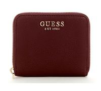 GUESS Porte-monnaie rouge vin pour femme - Laurel II SLG Small Zip Around Wallet Wine 325210