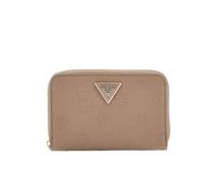 GUESS Porte-monnaie taupe pour femme - Cresidia SLG Zip Around Wallet M Dark Taupe 280318