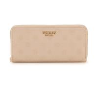 GUESS Porte-monnaie taupe pour femme - Phoebe SLG Large Zip Around Wallet L Simply Taupe Logo 313034