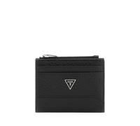 GUESS Porte-Monnaie Torino Bifold Top Zip Wallet Black Noir
