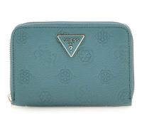 GUESS Cresidia SLG Zip Around Wallet M Teal