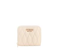 GUESS Porte-Monnaie Valla Zip Around Wallet Bone écru