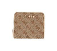 Portefeuille femmes Guess JESSA SLG SMALL ZIP AROUND Beige Unique