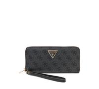 GUESS Porte-monnaies 'Laurel II' anthracite / noir, Taille One Size
