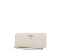 Guess Porte-monnaie Laurel II grand modèle à fermeture éclair Taupe