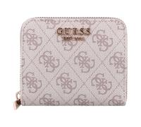 GUESS Porte-Monnaie Laurel II SLG Small Zip Around Wallet Dark Taupe Logo