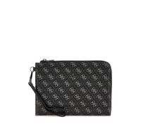 GUESS Porte-monnaies 'Milano' gris clair / noir, Taille One Size