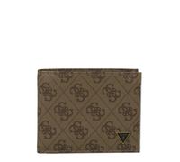 GUESS Porte-monnaies 'Mito' beige / brun foncé / or / noir, Taille XS-XXL