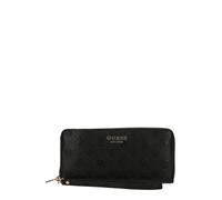 GUESS Porte-monnaies 'PHOEBE SLG LARGE ZIP AROUND' noir, Taille One Size