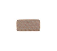 GUESS Brenton SLG Large Zip Around Wallet L Latte Logo