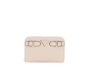 Guess - Portefeuille Eco Ali Petit Amande - Femme - Accessoires - Rose - Taille: ONE Size
