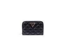 Guess - Portefeuille élégant avec fermeture éclair et poches - Femme - Accessoires - Noir - Taille: ONE Size