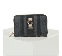 Portefeuille femmes Guess ERENIA SLG MEDIUM ZIP AROUND Noir Unique