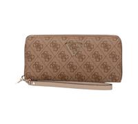 Guess Portefeuille Laurel II SLG Femme Grand zippé Latte Logo