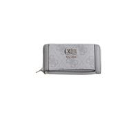 GUESS Porte-Monnaie Karnilla Logo Large Zip Around Wallet Dark Taupe Logo