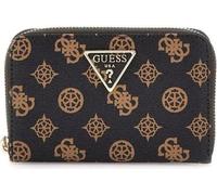 Guess Portefeuille Laurel Large Zip PG850014 Mocha Logo
