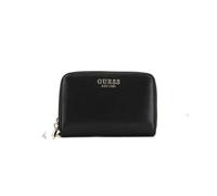 guess Portefeuille laurel slg double zip around VC8500164 noir, Noir , M, Portefeuille