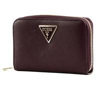 GUESS portefeuille Laurel SLG Medium Zip Around Wallet Plum