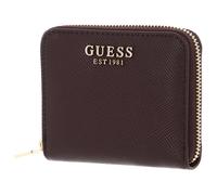 GUESS portefeuille Laurel SLG Small Zip Around Wallet Plum