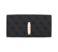 Guess - Portefeuille Maxi Yvonne à Logo - Femme - Accessoires - Noir - Taille: ONE Size