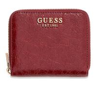 GUESS Porte-Monnaie Antonia SLG Zip Around Wallet Red Rouge foncé