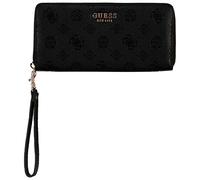 Portefeuille femmes Guess ELLA LOGO SLG LRG ZIP AROUND Noir Unique