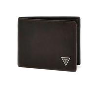 guess Portefeuille Roma porte-monnaie SMROVLLEA20 dkb, marron, M, Portefeuille avec porte-monnaie, Porte Carte