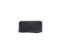 Guess - Portefeuille zippé avec de multiples poches - Femme - Accessoires - Noir - Taille: ONE Size