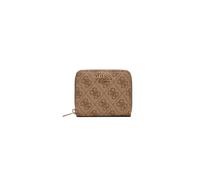 Guess - Portefeuille zippé Laurel II Petit - Femme - Accessoires - Beige - Taille: ONE Size