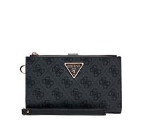 Guess Porte-monnaie Laurel II SLG Double Zip Organizer Gris foncé/Noir Taille unique