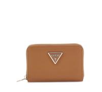 GUESS Meridian SLG Medium Zip Around Wallet Cognac