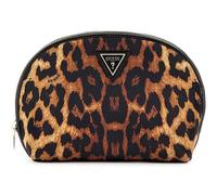 GUESS Pouchette noir marron pour femme - Christelle Dome Pouch Black Multi 300408