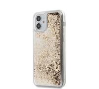 Guess pour iPhone 12 MINI Housse de protection Housse pour téléphone portable Case Glitter Charms