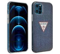 Guess pour iPhone 12 PRO MAX Housse de protection Housse pour téléphone portable Case Hardcase Jeans Collection