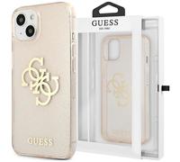 Guess pour iPhone 13 mini Housse Cover Case Glitter 4G Big Logo