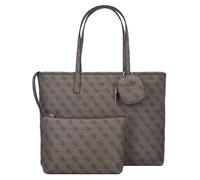 GUESS Power Play II Large Tech Tote Latte Logo