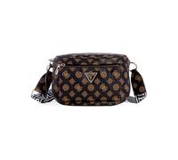 GUESS Power Play Mini Sling Mocha Logo